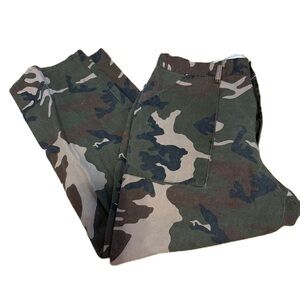 Vintage Winchester Camouflage Hunting Pants XL Green Tan